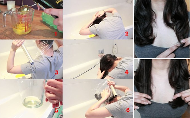 Công thức mặt nạ thần thánh dưỡng tóc bóng mượt, suôn dài chỉ qua 1 đêm