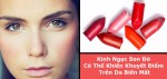 Kinh Ngạc Son Đỏ Có Thể Khiến Khuyết Điểm Trên Da Biến Mất