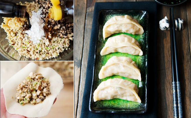 Thanh tịnh với bánh bao hấp bắp cải nấm chay ngon tuyệt