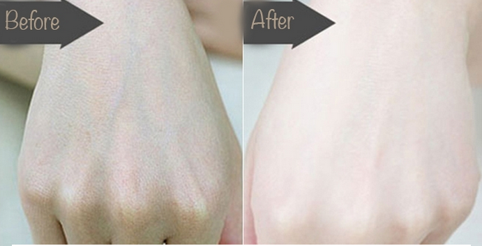 Da trắng sau một tuần nhờ dầu oliu