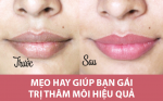 Học nhanh bí quyết trị thâm môi chỉ với chanh tươi!