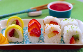 Sushi trái cây ngon lạ cho phái nữ