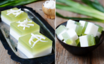 Thạch rau cau lá dừa cốt dừa mát lạnh ngày nắng nóng