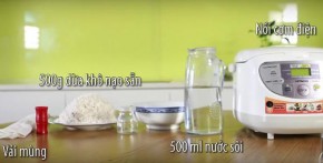 Hướng dẫn tự làm dầu dừa bằng nồi cơm điện