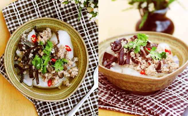 Hướng dẫn làm bánh đúc thịt siêu ngon