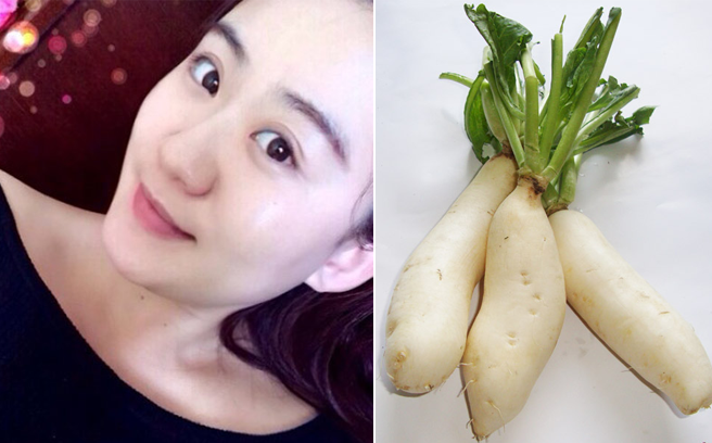 Sở hữu ngay làn da trắng mịn mơ ước nhờ củ cải trắng