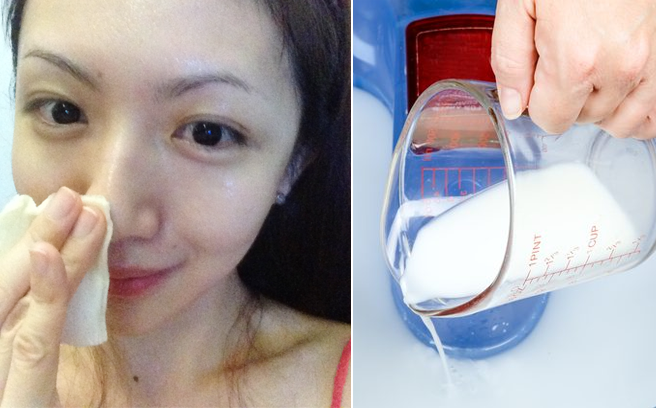 Mẹo mới cho làn da trắng như sữa chỉ với sữa tươi!