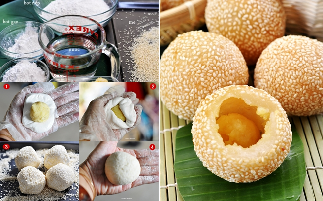Hướng dẫn làm bánh cam nóng giòn