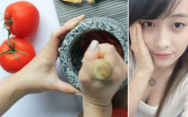 Hướng dẫn sử dụng cà chua chuẩn đến mức cứ đắp là đẹp