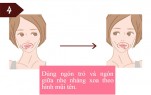 Trẻ hơn chục tuổi với 4 động tác thể dục cho cơ mặt