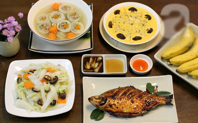 Bữa tối 4 món đủ đầy chỉ với 65.000!