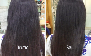 Tóc khô xơ hóa suôn mềm trong 7 nốt nhạc chỉ với mặt nạ chuối - cốt dừa