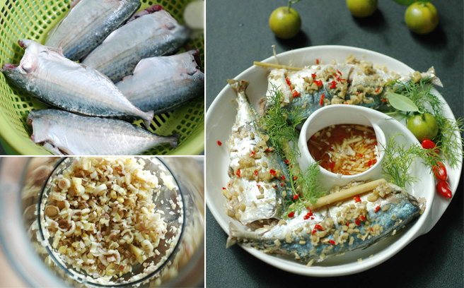 Cá hấp sả thơm ngon khó cưỡng