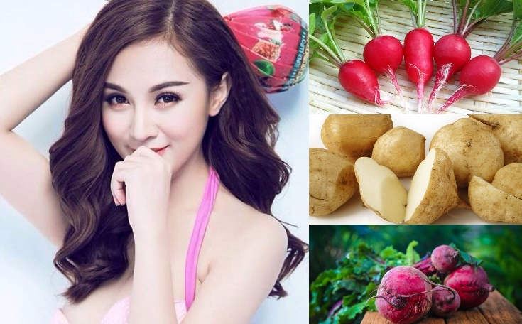 Da trắng mịn màng với 3 loại củ rẻ bèo, ra chợ là có