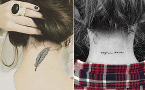 12 gợi ý hình xăm gợi cảm sau gáy cho nàng bỏ túi tham khảo