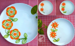 Những kiểu trang trí dĩa ăn ngày Tết đẹp mắt với rau củ