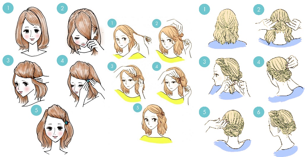 Các kiểu tóc đơn giản tự làm cho nàng cá tính, năng động