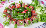 Hướng dẫn làm nem chua bò chua cay dùng Tết!