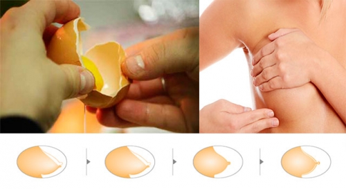 Ngực hết chảy xệ, căng tròn chỉ nhờ dưa chuột và trứng