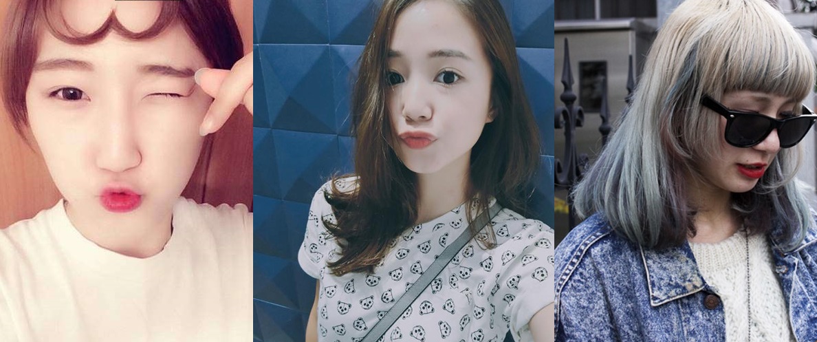 Kiểu tóc mái đang được con gái Hàn, Nhật, Việt mê đắm