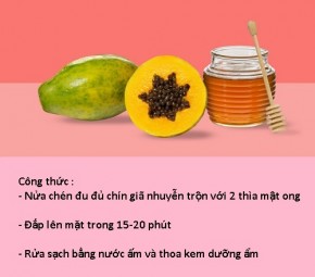 Hồi xuân với mặt nạ dưỡng da cực dễ làm