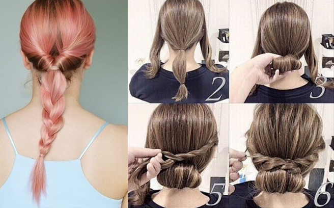Những kiểu tóc búi đẹp, tiện lợi chỉ cần 1 động tác đơn giản