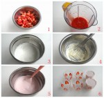 Làm bánh mousse dâu tây không cần lò nướng