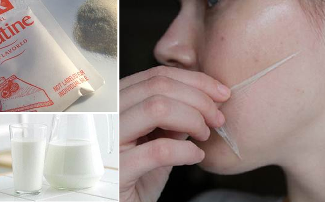 Bong cả mụn đầu đen chĩ trong 15 phút với hỗn hợp đặc biệt có giá chưa đến 2k