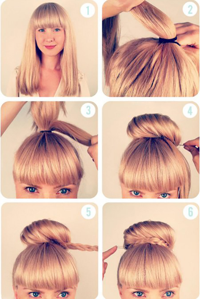14 kiểu tóc đẹp du xuân chỉ với 3 phút thực hiện