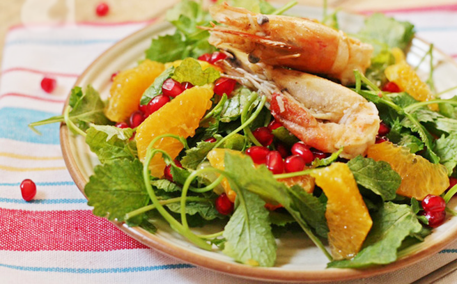 Chống ngán sau Tết với salad hoa quả trộn thanh nhẹ
