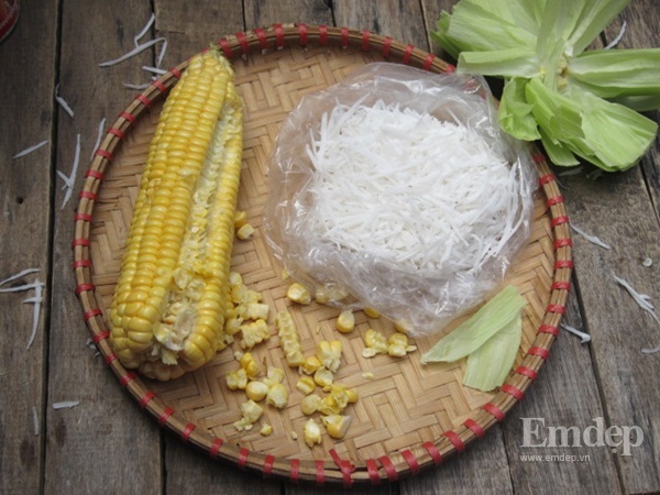 Sữa ngô dừa thơm mát, uống mùa nào cũng ngon