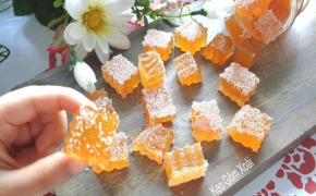 Tự tay làm kẹo gôm xoài dẻo dai ngon như tiệm