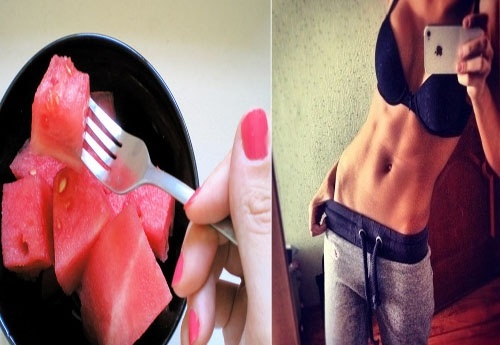 KHÔNG CẦN TẬP THỂ DỤC giảm hơn 5kg trong 5 ngày chỉ bằng cách ăn dưa hấu