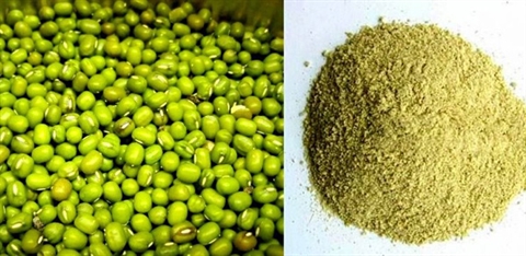 7 ngày trị mụn, dưỡng trắng da bằng bột đậu xanh
