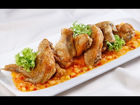 HẤP DẪN MÓN GÀ CHIÊN XỐT TÁO