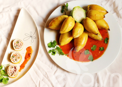 NẢI CHUỐI MỰC - MÓN ĂN MỚI LẠ, HẤP DẪN