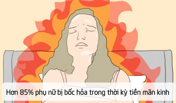 Mách chị em cách thổi bay từng cơn bốc hỏa