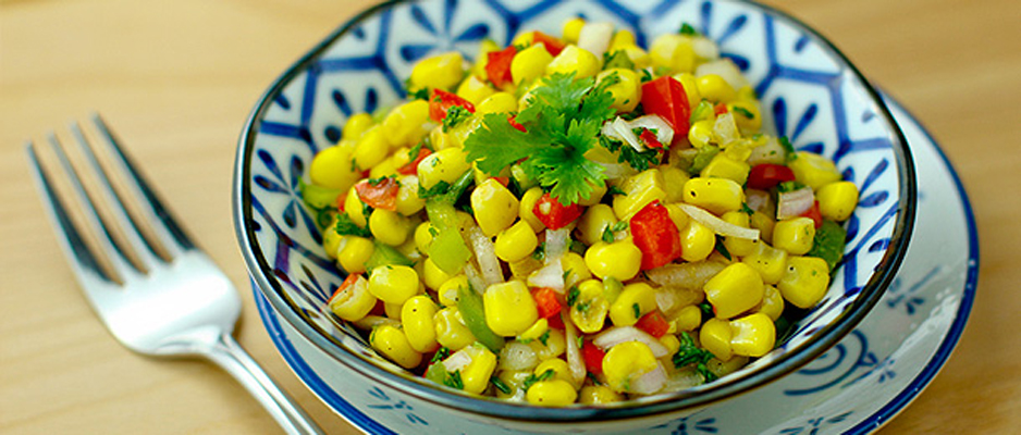 Salad bắp nướng thơm lừng kiểu Tây ngon tuyệt
