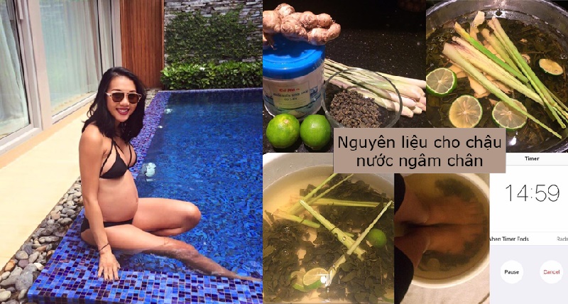 Cách ngâm chân trong thai kỳ cực tốt của mẹ bầu luôn xinh đẹp