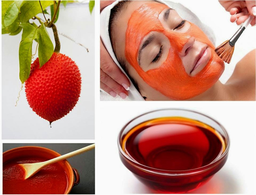 Tận dụng triệt để công dụng làm trắng da từ quả gấc