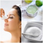 3 lần đắp mặt nạ chanh muối, mũi sạch mụn đầu đen