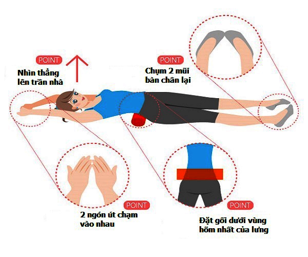 Học lỏm tuyệt chiêu đốt mỡ bụng sau sinh của người Nhật chỉ với 5 phút nằm ngửa