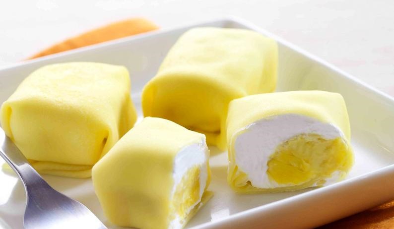 Trỗ tài làm bánh sầu riêng kem tươi siêu ngon, siêu mát