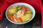 Canh chua tôm dứa ấm bụng ngày mưa