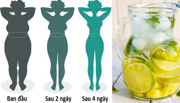 Thức uống đốt cháy mỡ thừa giúp bạn mi nhon chỉ sau 4 ngày