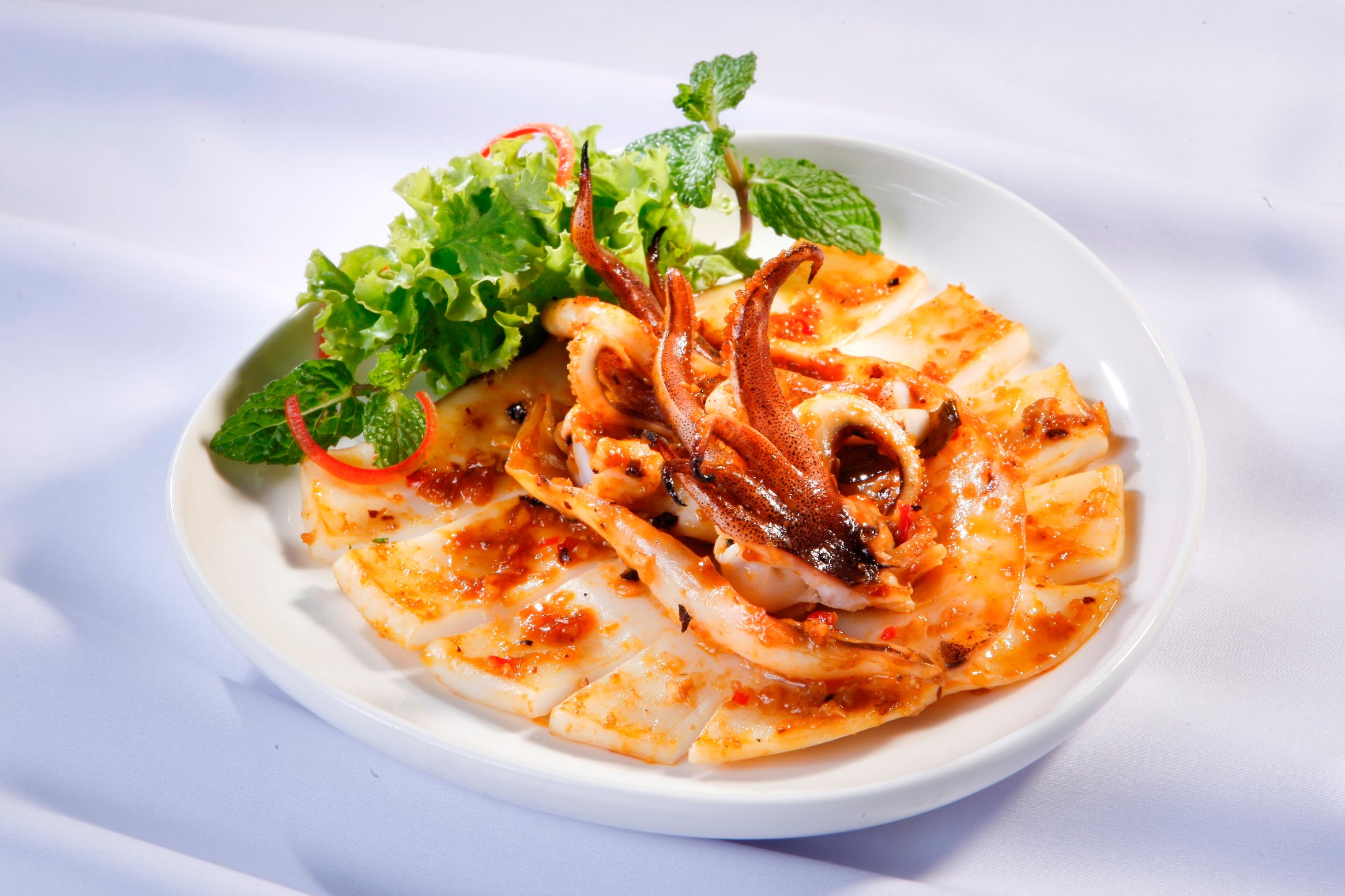 Mực nướng tương hột