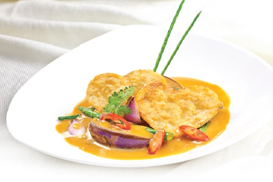 Đậm đà lạ miệng với món Cà ri chả cá
