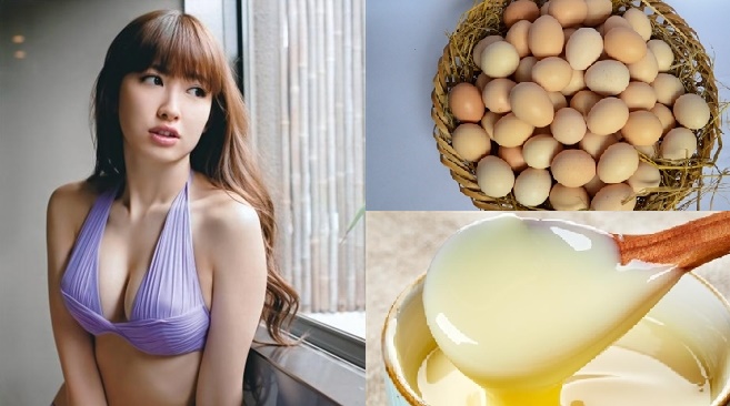 Kinh nghiệm tăng kích cỡ vòng 1 lên vài size chỉ nhờ trứng gà mật ong