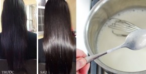 Không tốn tiền ép duỗi, tóc vẫn bóng mượt sau 2 tuần nhờ ủ hỗn hợp này