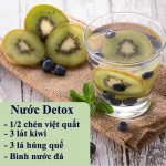 Da mịn dáng thon với 10 loại nước Detox